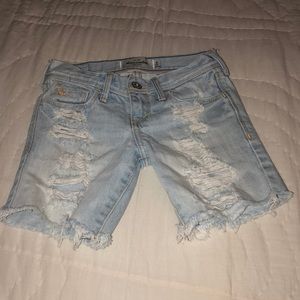 Girls jean short Abercrombie
